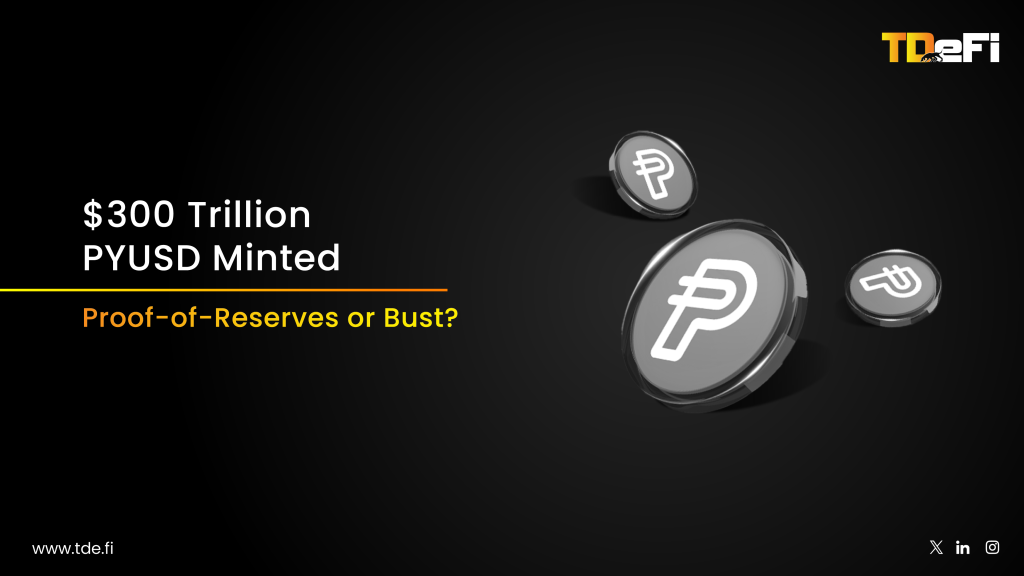 $300 Trillion PYUSD Minted, Proof-of-Reserves or Bust?